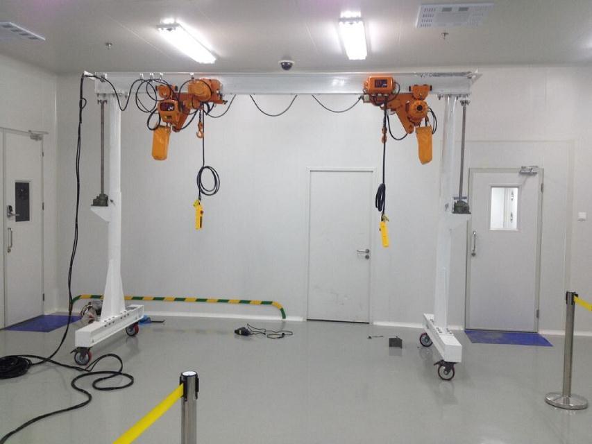 ʮ�f��(j��)������܇�g���T�����ؙC(j��) 100,000 level cleaning workshop gantry crane